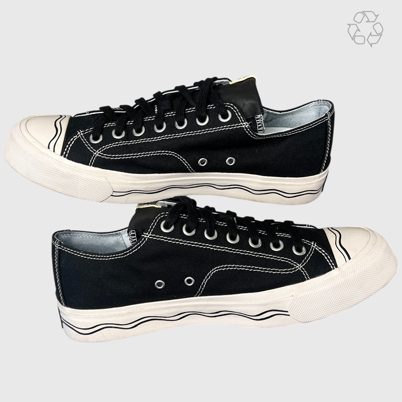 Visvim Seeger Low 'Black' Size 9 Pre-Owned
