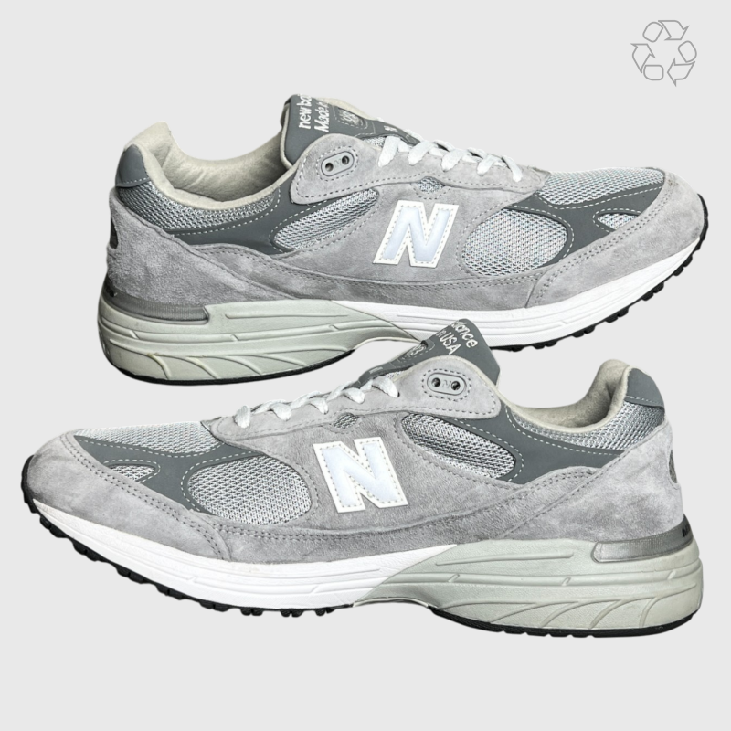 New Balance 993 Made In USA 'Grey White' Size 12 Pre-Owned