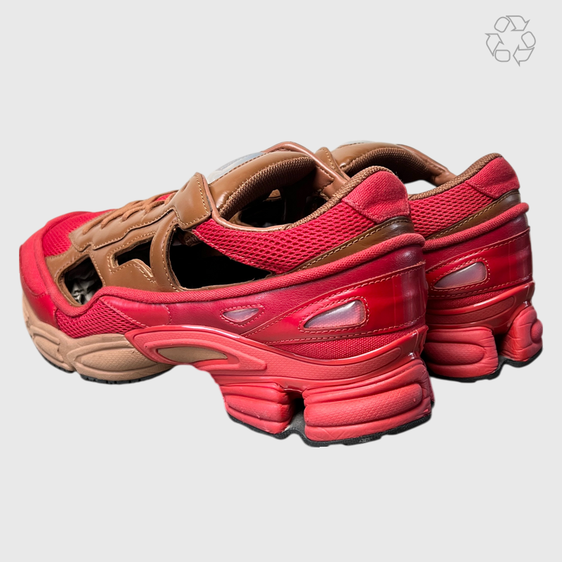 Raf Simons x Adidas Replicant Ozweego 'Red' Limited Edition Pack Size 11 Pre-Owned