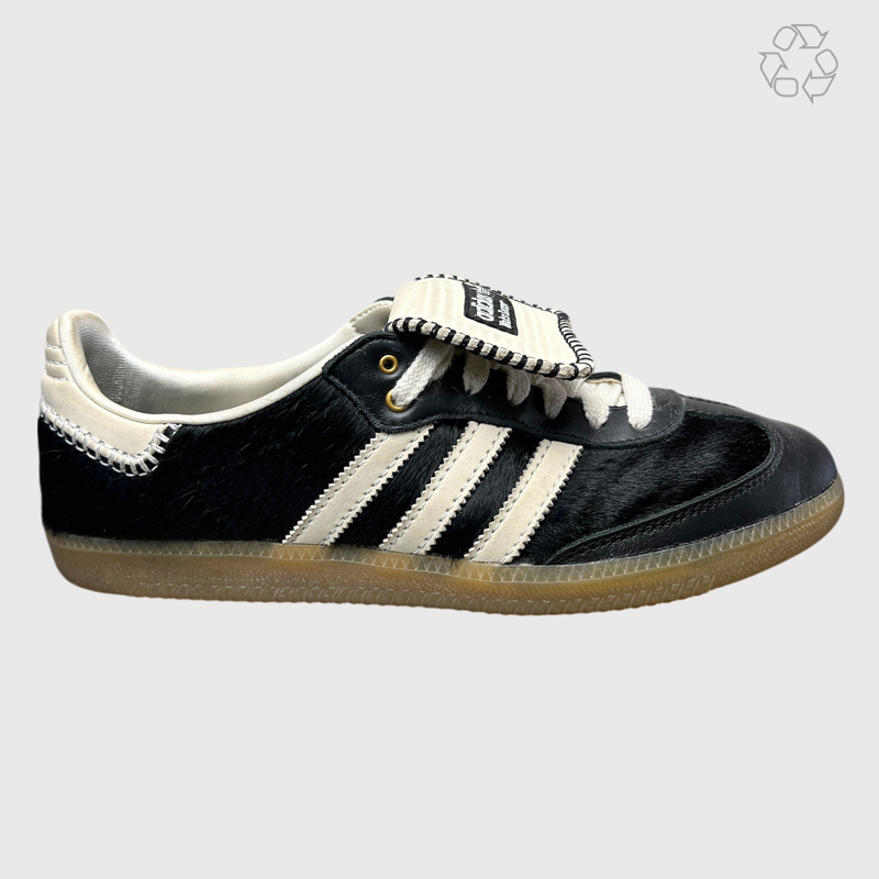 Wales Bonner x Adidas Pony Tonal Samba 'Black' Size 9.5 Pre-Owned