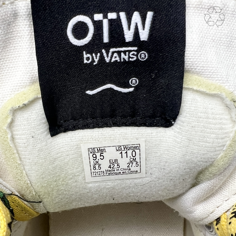 S.R. STUDIO. LA. CA. x Vans Sk8-Hi Reissue 38 Vibram 'SR Claw Print' Size 9.5 Pre-Owned