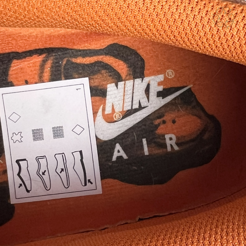 Nike Air Force 1 Low 'Orange Skeleton' Size 11 Pre-Owned