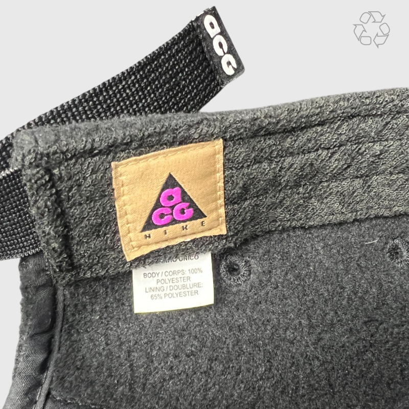 Nike ACG NRG AW84 Fleece Cap 'Black/Anthracite' One Size Pre-Owned