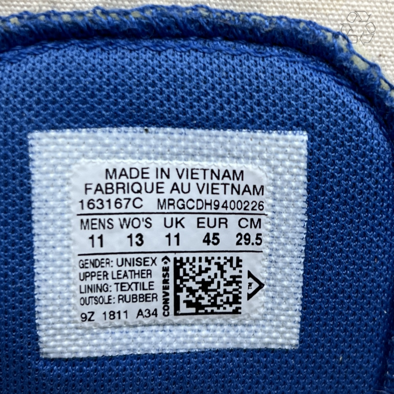 Brain Dead x Converse One Star Low 'Multi Print' FW19 Size 11 Pre-Owned