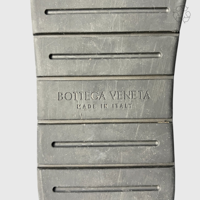 Bottega Veneta Rubber Slingback Puddle Sandals 'Black' Size 44 EU Pre-Owned