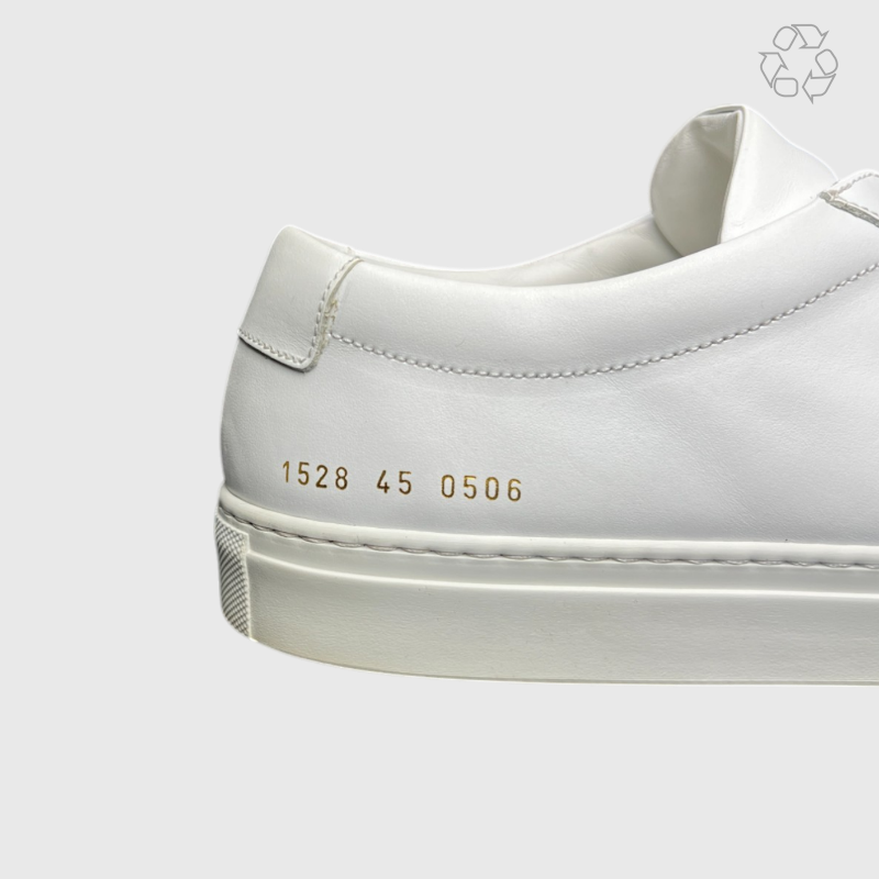 Common Projects Original Achilles Leather Low-Top Sneakers 'White' Size 12 Pre-Owned