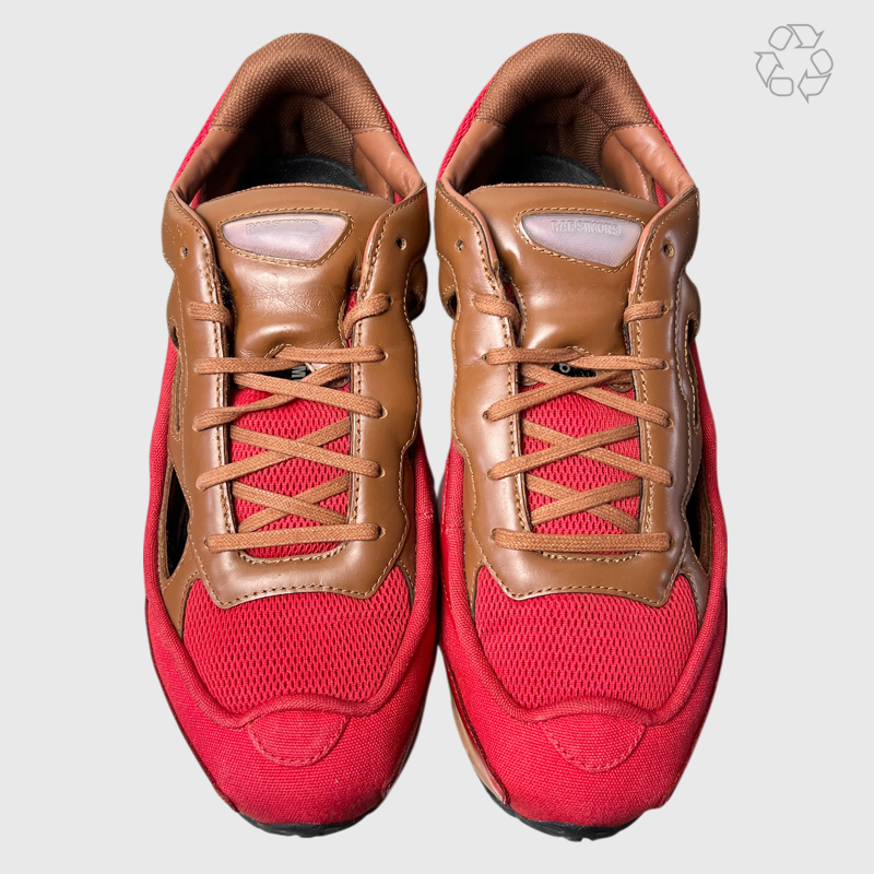 Raf Simons x Adidas Replicant Ozweego 'Red' Limited Edition Pack Size 11 Pre-Owned