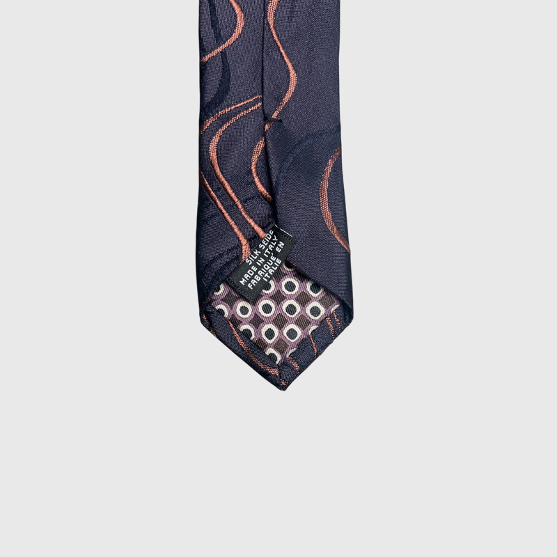 Kenzo Homme 9cm Embroidered Silk Tie Pre-Owned