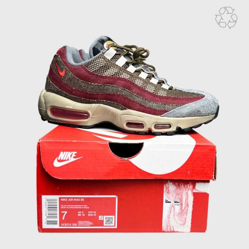 Nike Air Max 95 ' Freddy Krueger' DC9215-200 Size 7 Pre-Owned
