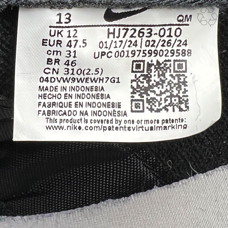 Nike Killshot 2 'Black Phantom' Size 13 Pre-Owned