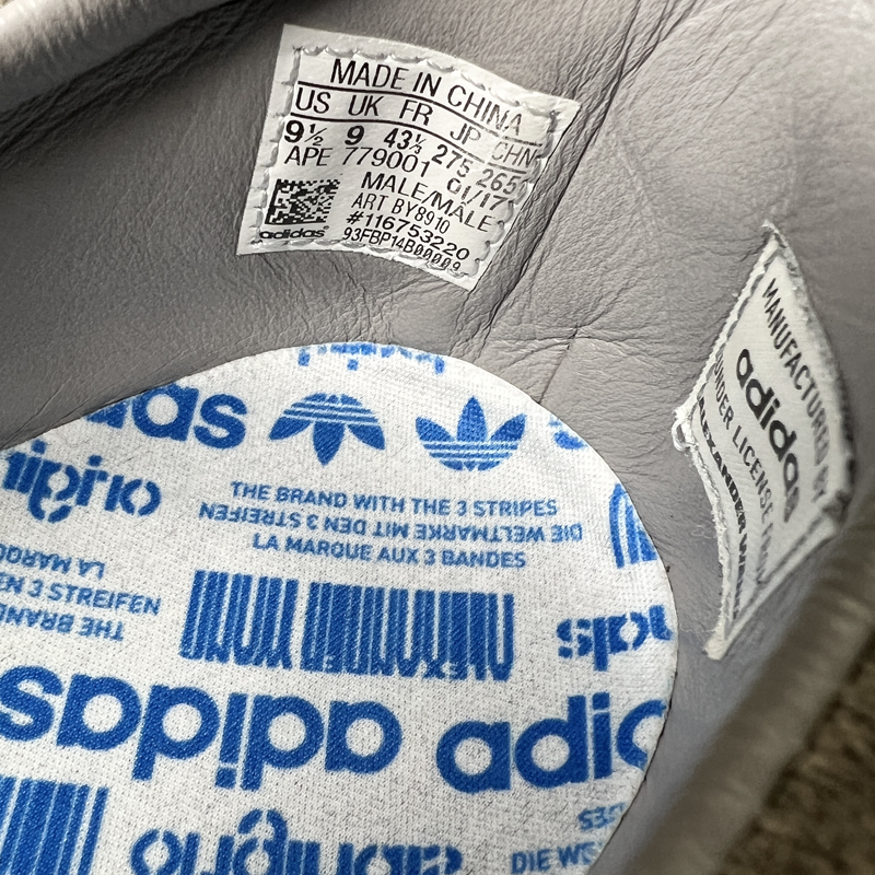 Alexander Wang x Adidas AW Skate 'Light Grey' Size 9.5 Pre-Owned