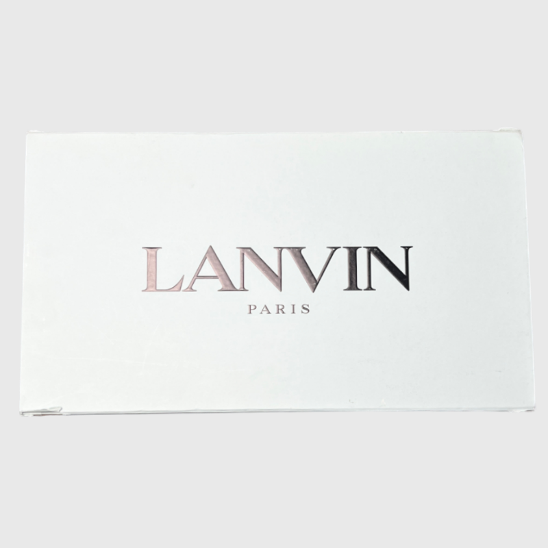 Lanvin Clay Low Top Sneakers 'White/Gold' Size 11 Brand New