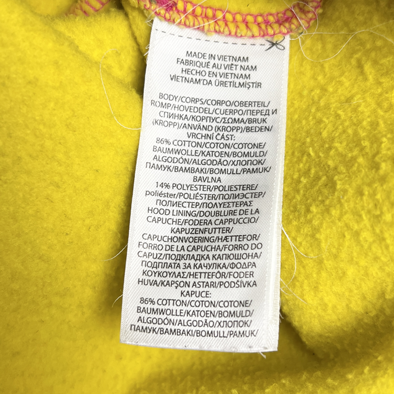 Polo Ralph Lauren Color-Blocked Fleece Hoodie 'Deep Aqua Multicolor' Size 2XL Pre-Owned