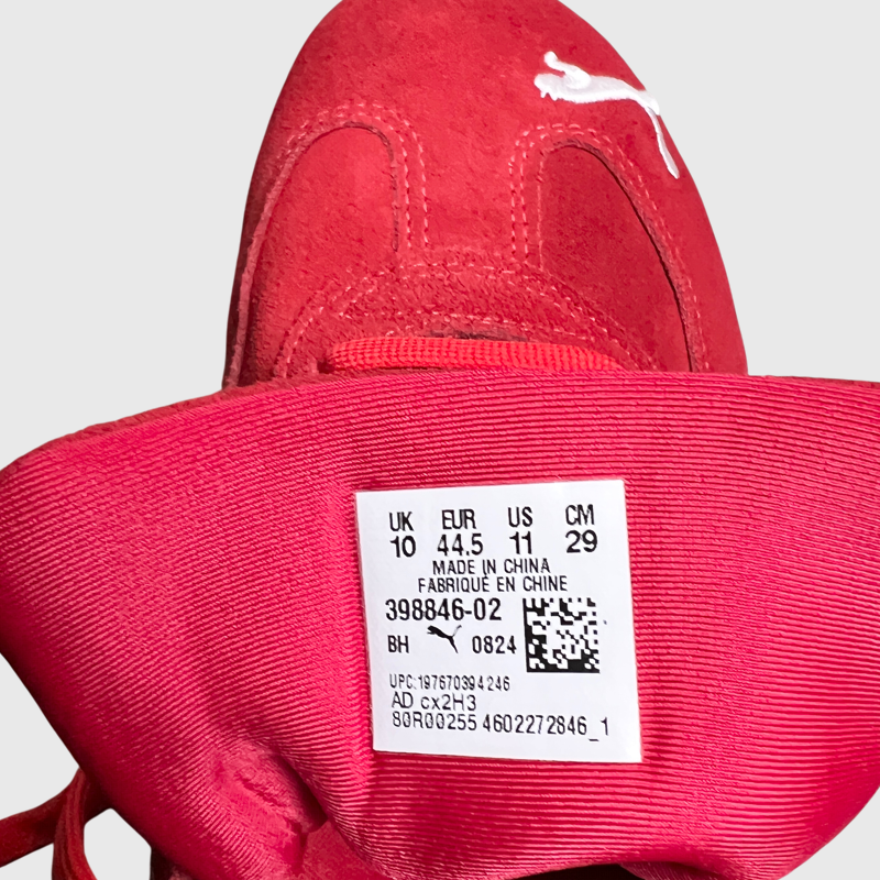 Puma Speedcat OG 2024 'Red White' Size 11 Pre-Owned