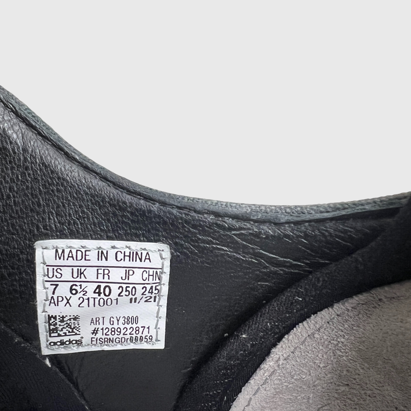 Y-3 Adidas Ajatu Court Formal 'Black Bliss' Size 7 Pre-Owned