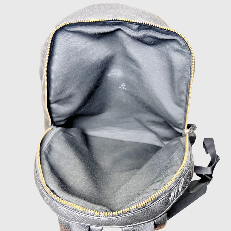 Vintage Coach Daypack Pebbled Leather Backpack 'Black' Pre-Owned