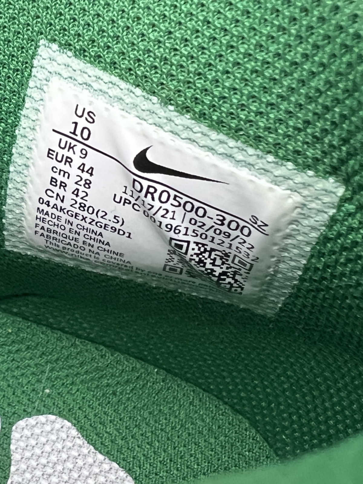 Off-White x Nike Air Force 1 Mid SP Leather 'Pine Green' Size 10 Pre-Owned