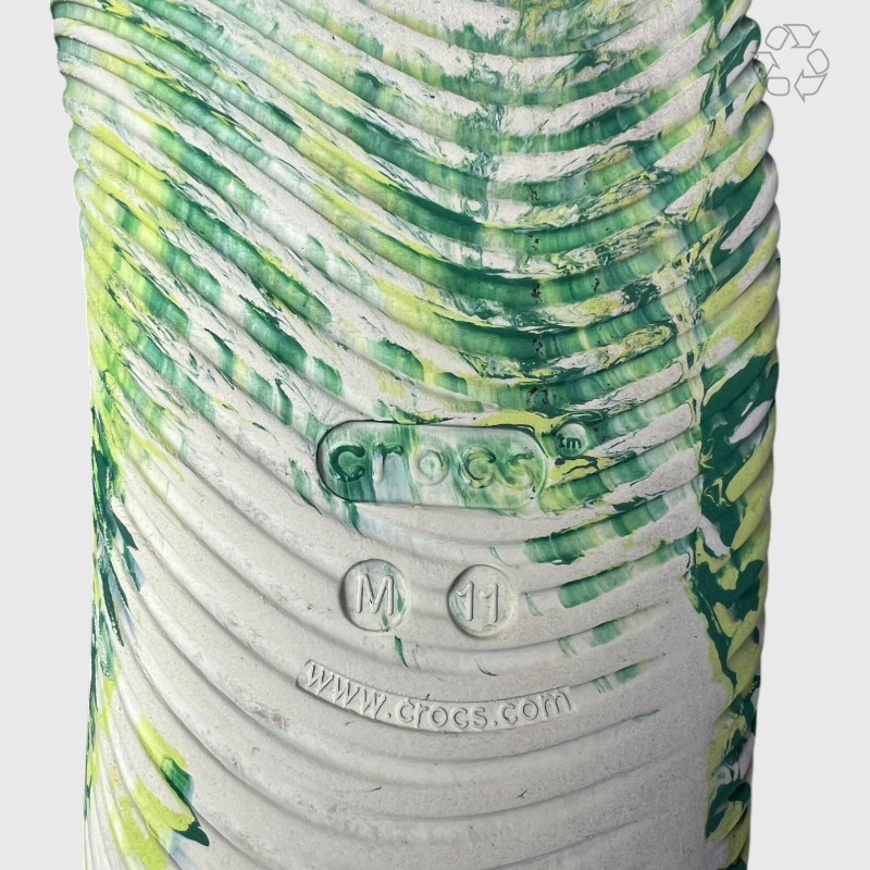 Palace x Crocs Mellow Recovery Clog 'Celery' Size 11 Pre-Owned