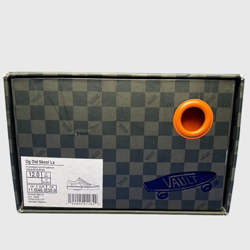 Porter-Yoshida & Co. x Vans OG Old Skool LX 'Green Floral Checkerboard' Size 12 Brand New