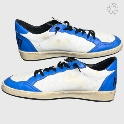 Golden Goose Ball Star White Royal Black Star Size 11  Pre-Owned