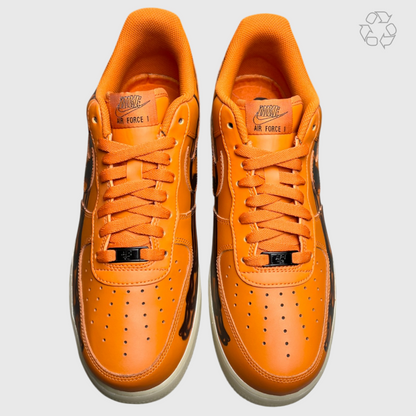 Nike Air Force 1 Low 'Orange Skeleton' Size 11 Pre-Owned