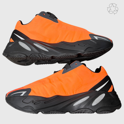 Yeezy x Adidas Boost 700 MNVN 'Orange' FV3258 Size 8.5 Pre-Owned