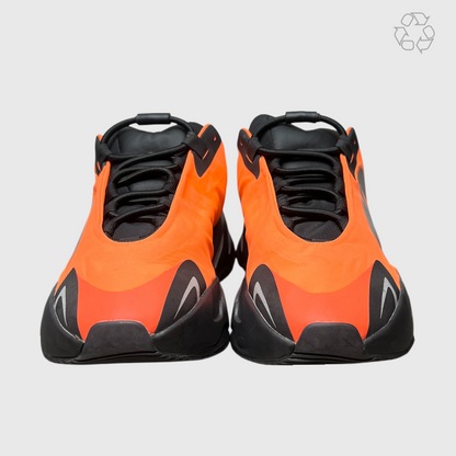 Yeezy x Adidas Boost 700 MNVN 'Orange' FV3258 Size 8.5 Pre-Owned