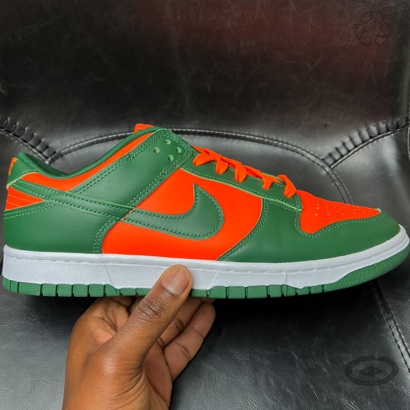 Nike Dunk Low 'Miami Hurricanes' FW22 Size 11 Pre-Owned