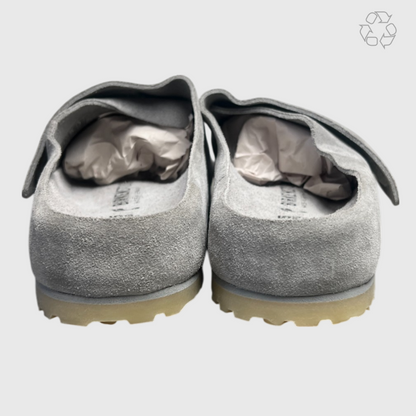 Fear of God x Birkenstock Los Feliz Suede 'Cement Melange' Size 12 Pre-Owned