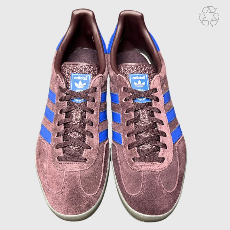 Adidas Gazelle Indoor 'Maroon Lucid Blue' FW22 Size 11 Pre-Owned