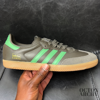 Adidas Samba OG 'Shadow Olive Green' FW23 Size 11.5 Brand New