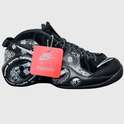 Supreme x Nike Air Zoom Flight 95 SP 'Black' SS22 Size 10.5 Brand New