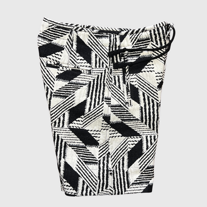 Isabel Marant Felian Jacquard Shorts 'Black/Off White' Size Large Brand New