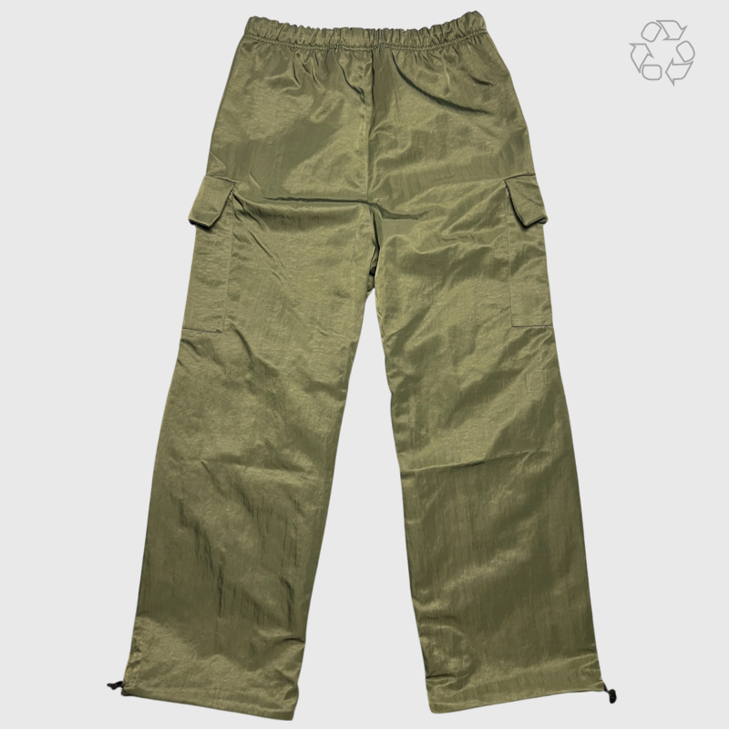 Fear Of God Essentials Textured Nylon Field Pant 'Military' FW24 Size Small Pre-Owned