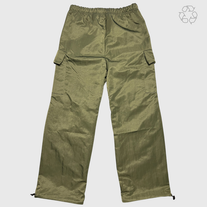 Fear Of God Essentials Textured Nylon Field Pant 'Military' FW24 Size Small Pre-Owned