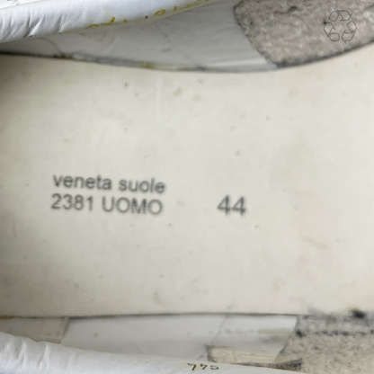 Golden Goose Stardan Limited Edition White Leather White Star G35MS959B8 Size 11 Pre-Owned
