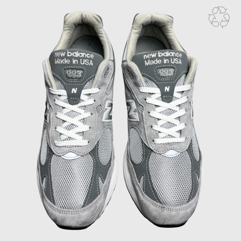 New Balance 993 Made In USA 'Grey White' Size 12 Pre-Owned