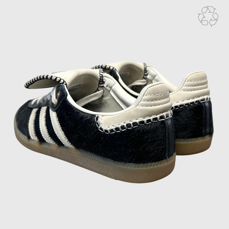 Wales Bonner x Adidas Pony Tonal Samba 'Black' Size 9.5 Pre-Owned