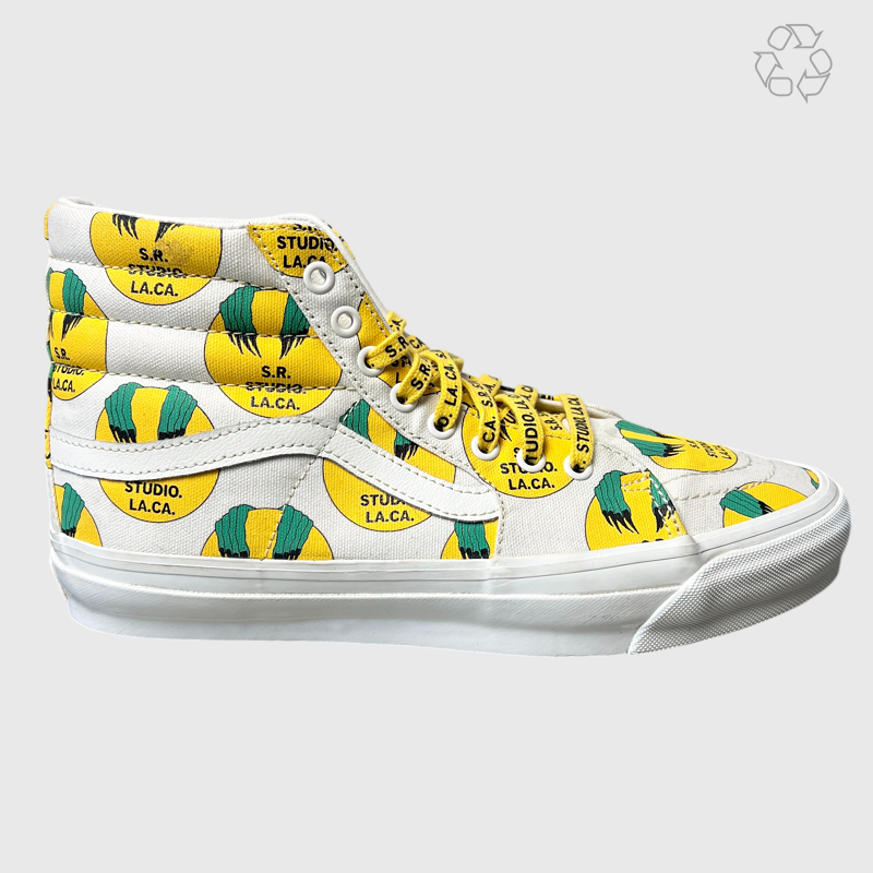S.R. STUDIO. LA. CA. x Vans Sk8-Hi Reissue 38 Vibram 'SR Claw Print' Size 9.5 Pre-Owned