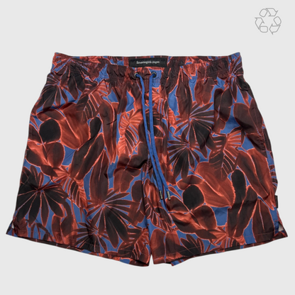 Ermenegildo Zegna Mid Swim Shorts 'Opera Red/Liberty' Size XL Pre-Owned