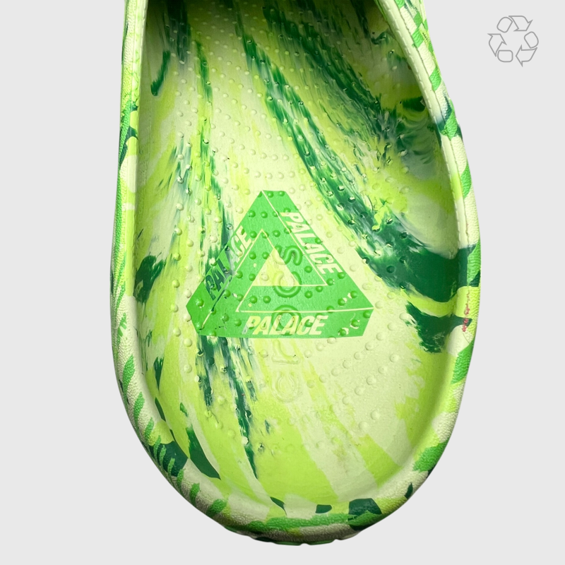 Palace x Crocs Mellow Recovery Clog 'Celery' Size 10 Pre-Owned