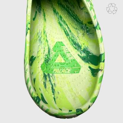 Palace x Crocs Mellow Recovery Clog 'Celery' Size 10 Pre-Owned