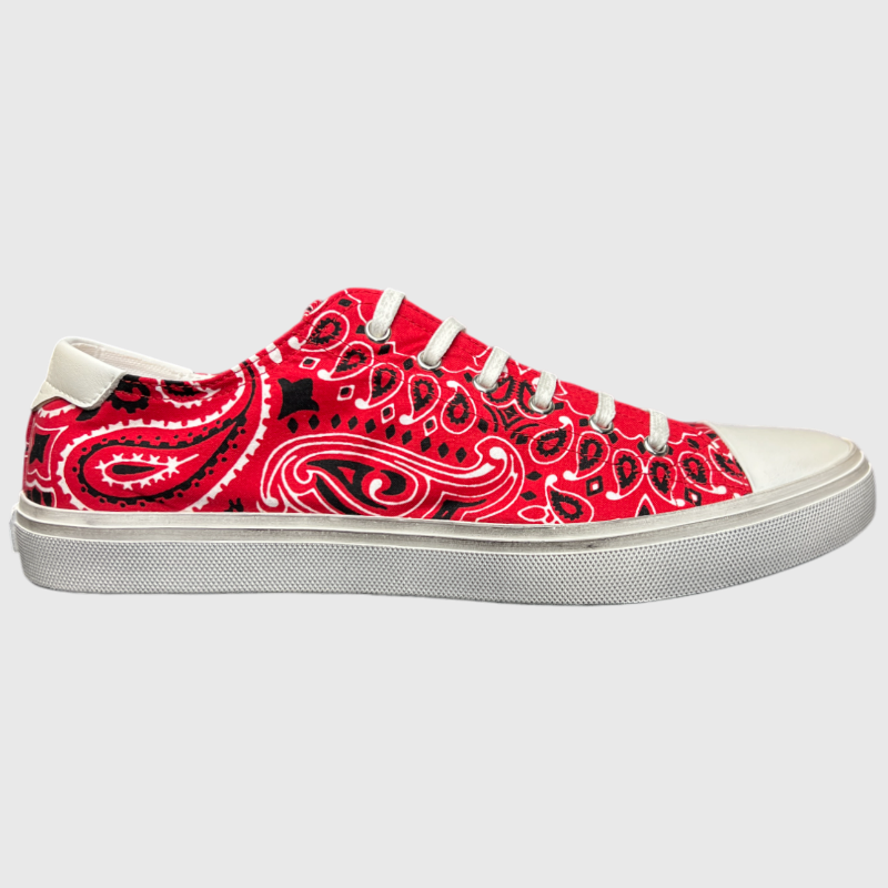 Saint Laurent Bedford Low Top Sneaker 'Bandana' Brand New