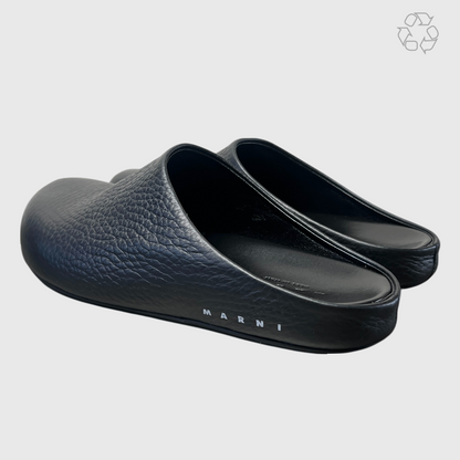 Marni Fussbet Sabot Loafers 'Black' SBMS006101 Women Size 41 EU Pre-Owned