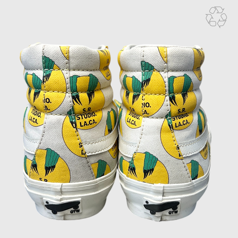 S.R. STUDIO. LA. CA. x Vans Sk8-Hi Reissue 38 Vibram 'SR Claw Print' Size 9.5 Pre-Owned