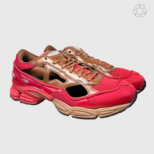 Raf Simons x Adidas Replicant Ozweego 'Red' Limited Edition Pack Size 11 Pre-Owned
