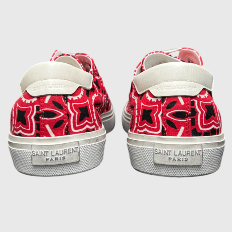 Saint Laurent Bedford Low Top Sneaker 'Bandana' Brand New