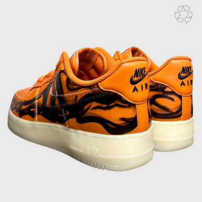 Nike Air Force 1 Low 'Orange Skeleton' Size 11 Pre-Owned