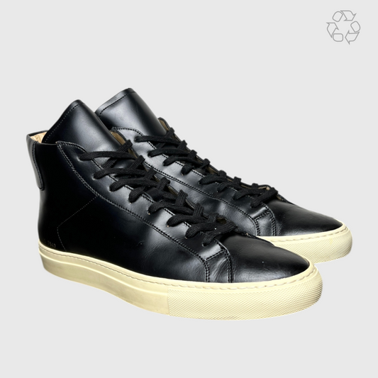 Vintage Common Projects Original Achilles High 'Black/Off-White'  Size 12 Pre-Owned