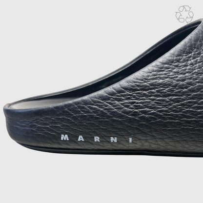 Marni Fussbet Sabot Loafers 'Black' SBMS006101 Women Size 41 EU Pre-Owned